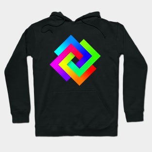 Colorful Modern Knot Hoodie